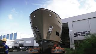 The 34-metre explorer motor yacht Lady Lene