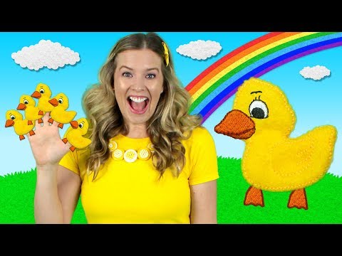 Five Little Ducks | Kids Songs & Nursery Rhymes | Learn to Count the Little Ducks
