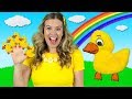 Lima Bebek Kecil | Lagu Anak & Lagu Anak | Belajar Menghitung Bebek Kecil