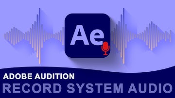 Systeemaudio opnemen in Adobe Audition 2024