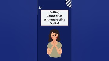 How To Set Boundaries Without Feeling Guilty? #mentalhealth #setboundaries #shorts