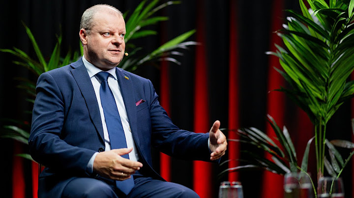 Politikos chirurgija. Saulius Skvernelis: alternatyvų koalicijai nėra