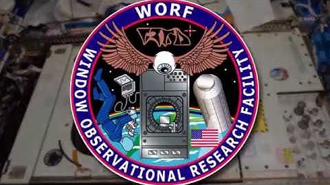 The WORF window on the International Space Station