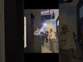 "Panasonic's Mind-Blowing Hologram Using Water Particle Technology! 🌟 #Shorts"