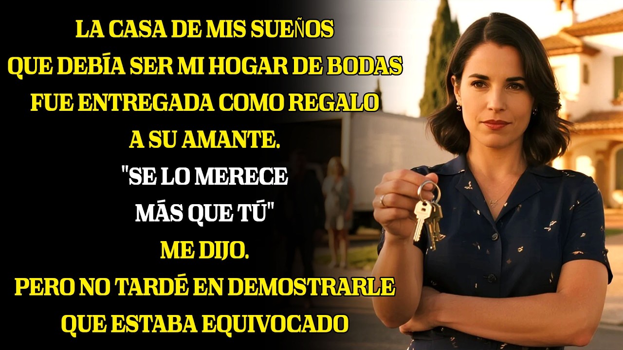 Le dio nuestra casa soñada a su amante; pronto le mostré quién era la verdadera dueña