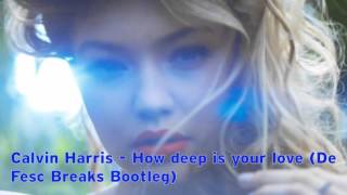 Calvin Harris & Disciples - How deep is your love (De Fesc Breaks Bootleg)