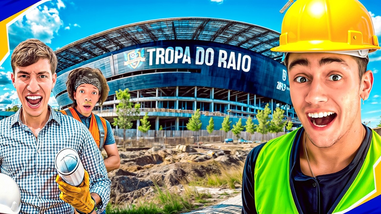 O NOVO CAMPO DA TROPA DO RAIO FICOU PRONTO!