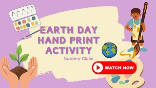 🌍 Earth Day Handprint Activity | Nursery Kids 💚