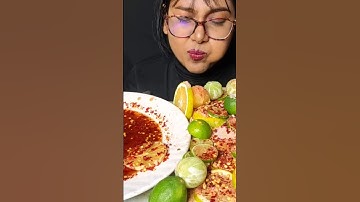 ASMR EXTREMELY SOUR LEMON,AMBERELLA, GREEN APPLE AND MANGO EATING//EATING SOUR FRUIT MUKBANG