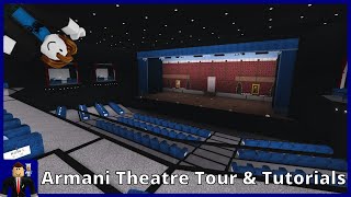 Armani Theatre Tour & Tutorials | Welcome to Bloxburg