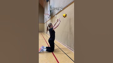 Volleyball setting exercises at home