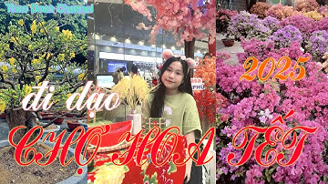 Rực rỡ sắc màu chợ hoa Tết cuối năm #xuhuong #chohoatet #chohoaxuan