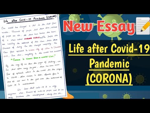 essay about life after pandemic