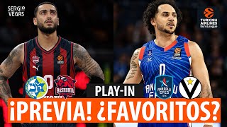 ¿SHANE LARKIN y HOWARD ESTRELLAS del PLAY-IN EUROLIGA? ¿BASKONIA GANARÁ a MACCABI? ¡PORCENTAJES!