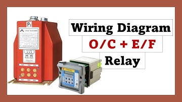 Earth Fault Relay connection diagram | overcurrent relay connection diagram | Current Transformer |