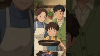 ❤️ Pancakes & Family Love – A Cozy Sunday Morning #shorts#ytshorts#youtubeshorts #cooking