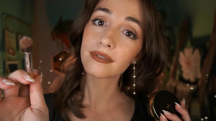 ASMR | gentle whispers and pampering to help you sleep 💕 (make-up, tapping, layered sounds)