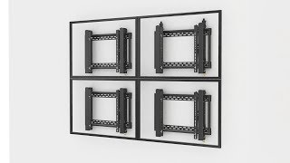 Vision VFM-VW6X4 & VFM-VW8X4 Wall Mounts