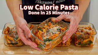 5 Meals in 25 Minutes Meal Prep | Creamy Tomato Pasta Recipe