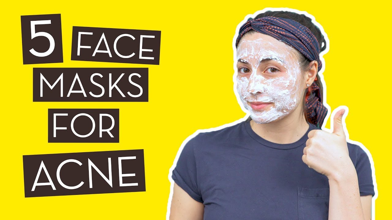 homemade facial mask for acne skin