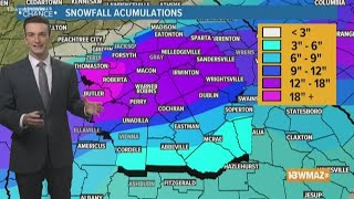 The Great Southeastern Snowstorm of 1973 | Here's how it happened