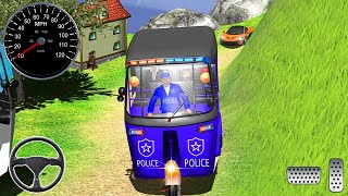 الشرطة توك توك السيارات عربة القيادة لعبة - محاكي القيادة - العاب سيارات - ألعاب أندرويد screenshot 2