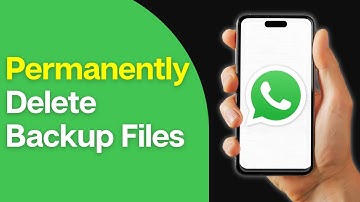 How to Permanently Delete Whatsapp Backup Files From Google Drive