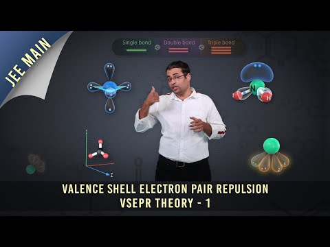 Class 11, Chemistry - Valence Shell Electron Pair Repulsion (VSEPR) Theory