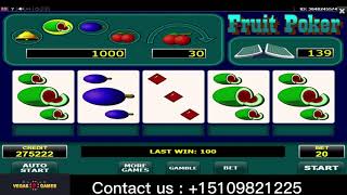 Fruit Poker | Vegas7Games | TableGame screenshot 4