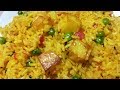 Aloo fried rice recipe  potato fried rice recipe  lunch box recipe