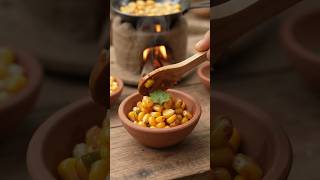 घर पर बने इस chatpate masala corn  ??#miniaturecooking #trending #shorts #viral #masalacorn #fyp #ai
