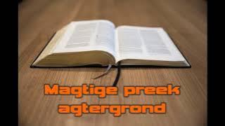 Pinkster Koortjies - Magtige Preek Agtergrond
