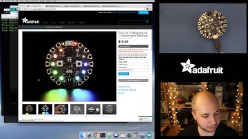 Circuit Playground Firmata & Python demos with Tony D! @adafruit #LIVE