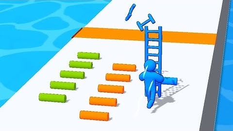 Ladder Master Color Run - All Levels Gameplay Android, iOS