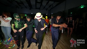 Eddie Torres Jr. , Terry , Fadi , Srini - Cha Cha Animation | 4th World Stars Salsa Festival