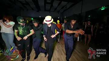 Eddie Torres Jr. , Terry , Fadi , Srini - Cha Cha Animation | 4th World Stars Salsa Festival