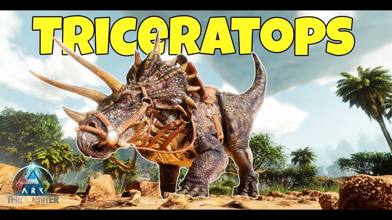 I Tamed Triceratops And Changed My Base! - ARK The Center [Episode 3] - In Hindi