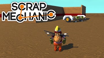 Scrap Mechanic: Wall Follower (Fully Auto!)