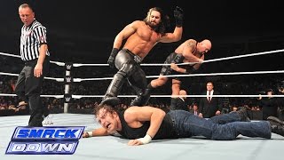 Roman Reigns & Dean Ambrose vs. Big Show & Seth Rollins: SmackDown, January 9, 2015 Resimi