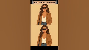 Only 1% of people can spot every difference without pausing the video! #findthedifference #shorts