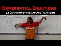 Differential Equations: Laplace Transform Basics π