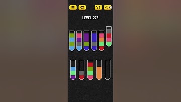 water sort puzzle level 276