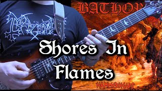 Bathory - Shores In Flames Guitar Lesson (Riffs Only)