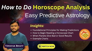 Vedic Astrology for Beginners - Easy Predictive Astrology: Part 1 by Vinayak Bhatt