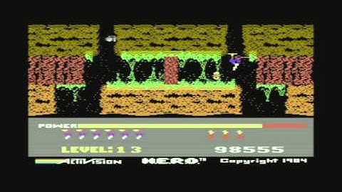 H.E.R.O. - C64 - 298,930