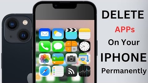 iPhone 11/12/13/14/15 How to Delete/ Uninstall Apps Permanently || How to Delete Apps On iPhone!