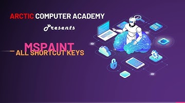 Paint all shortcut keys | Part : Two | Arctic computer academy #Paint #pakur