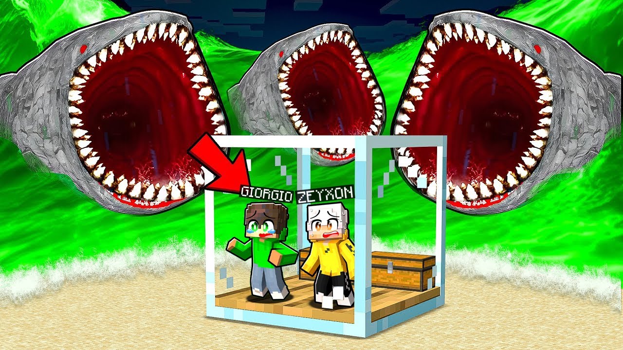 Ho COSTRUITO un BUNKER per SOPRAVVIVERE allo TSUNAMI di BLOOP in MINECRAFT