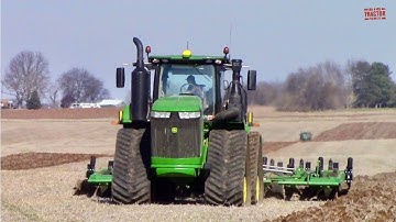JOHN DEERE 9620RX Tractor and Great Plains Turbo Chisel