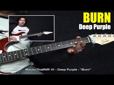 MasterThatRiff! 41 - Deep Purple "Burn"